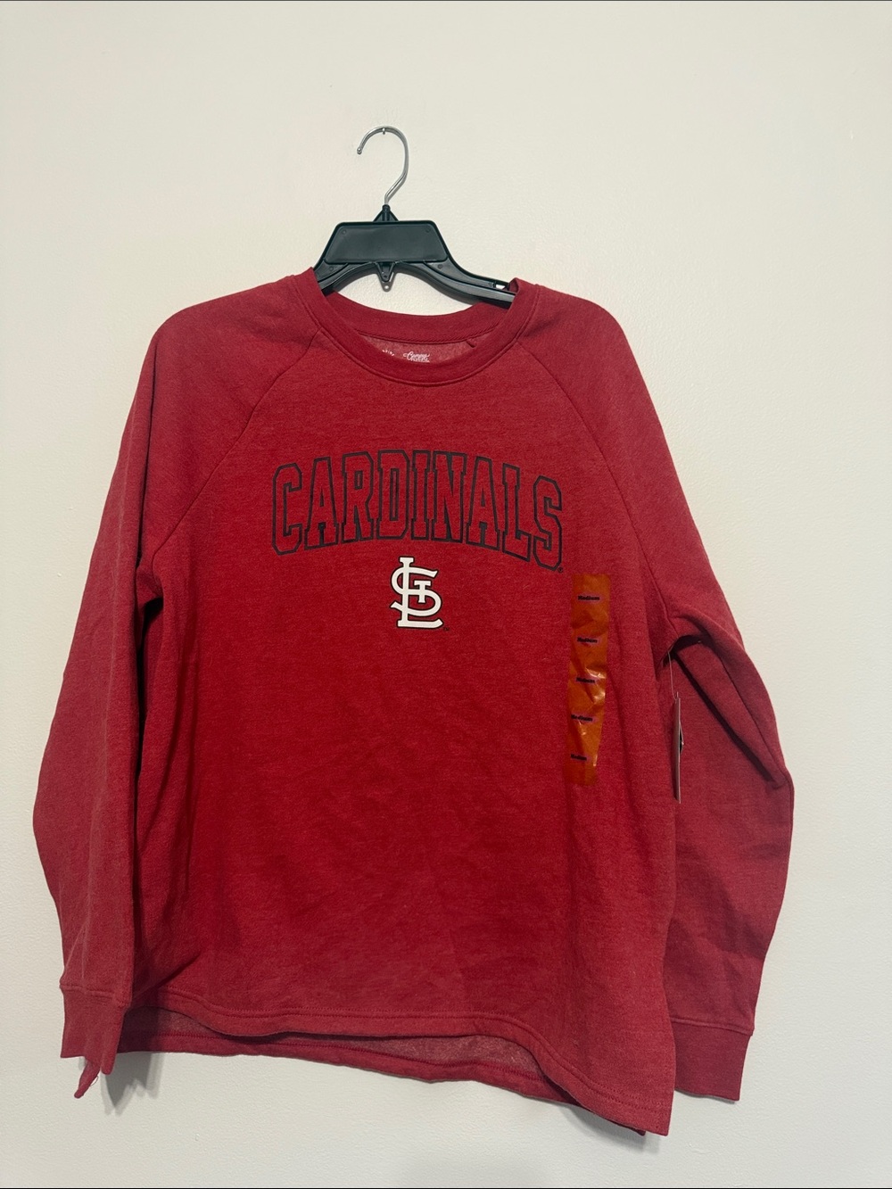 ST. LOUIS CARDINALS CAMPUS LIFESTYLE MLB LADIES PULLOVER - Picture 2 of 6